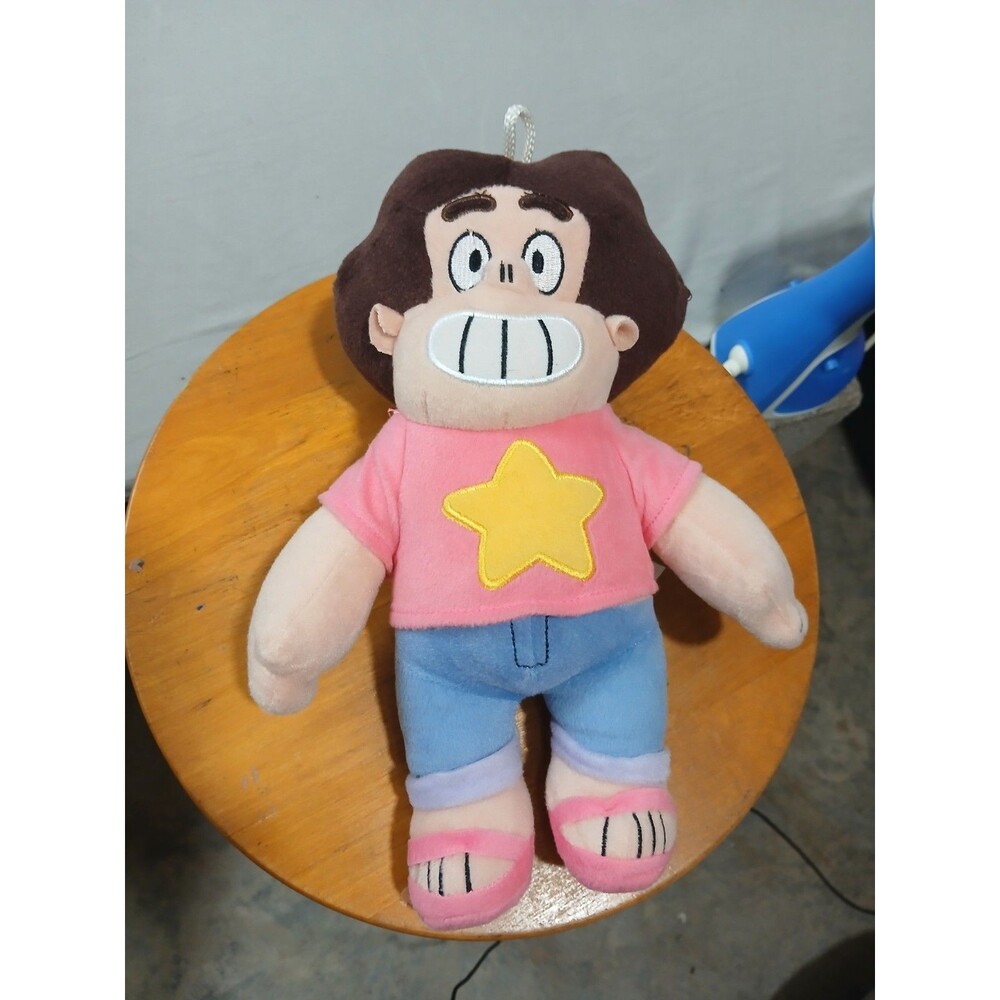Toy Factory Steven Universe Plush 11" Cartoon Network 2017 Pink Star Shirt CN